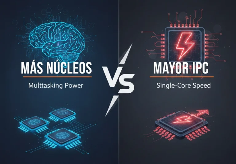 CPU Más Núcleos vs Mayor IPC – Análisis Técnico Real