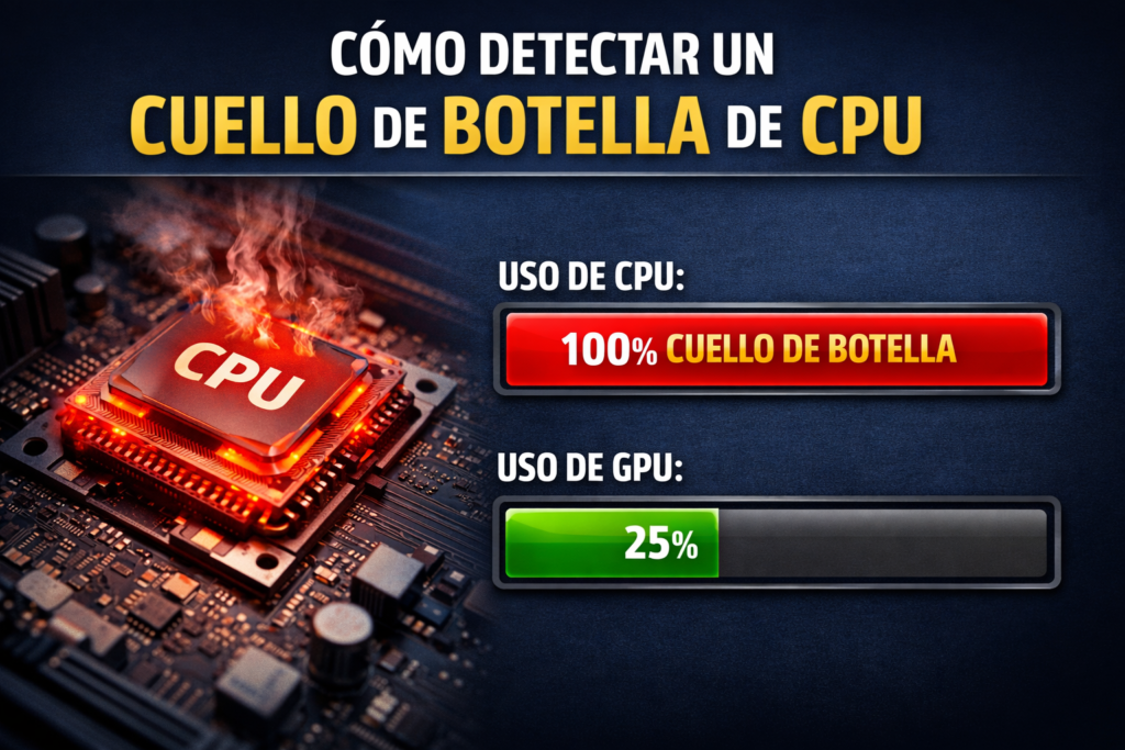 Cómo detectar un cuello de botella de CPU correctamente