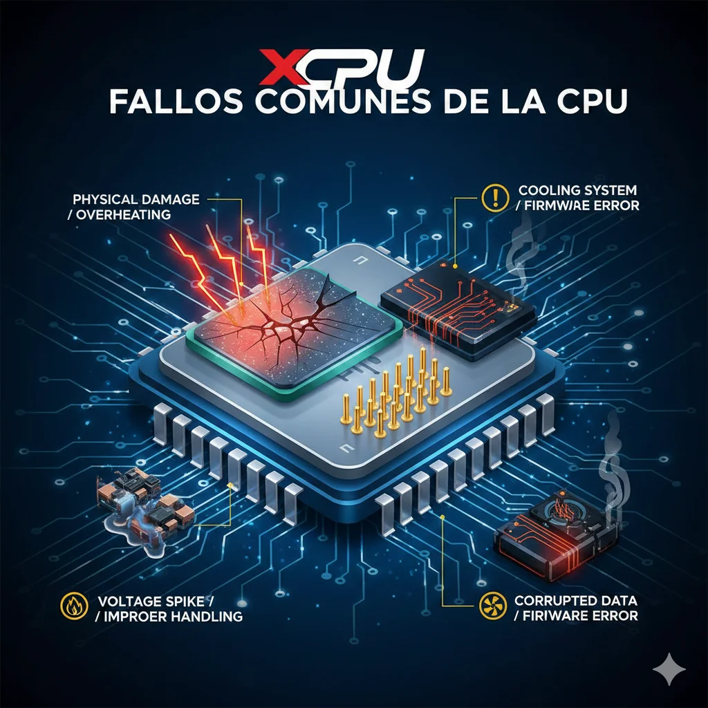 Fallos Comunes de CPU