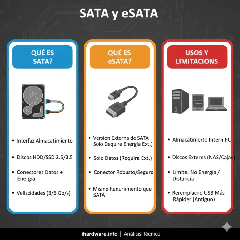 SATA y eSATA